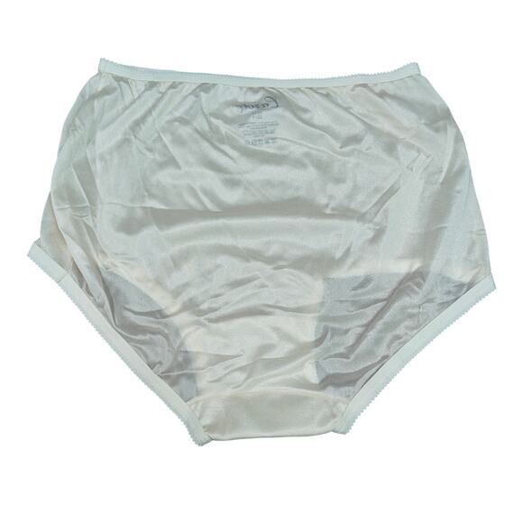 Carole Ivory Semi Sheer Nylon Semi Sheer Panty Womens Size 7 - Picture 4 of 4